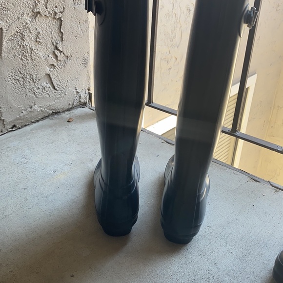 COPY - Navy blue size 7 original hunter boots - Picture 5 of 7